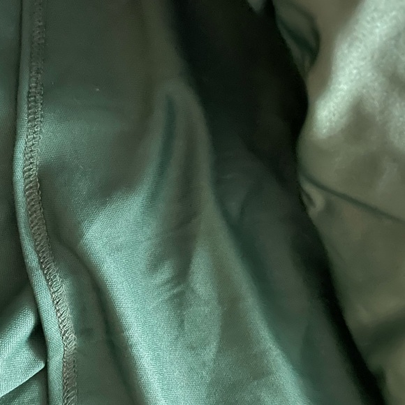 Hunter Green Prom Dress, Size 4 - Picture 7 of 9